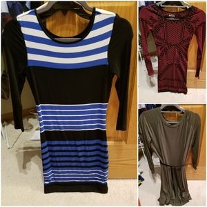 Dress lot, Xxs Xs Bebe, Lou & Grey, free people